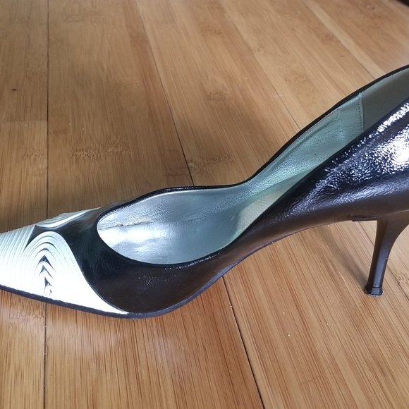 Bocci dress shoes black and white - Picture 3 of 7